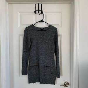 Amy Byer Gray Sweater Dress